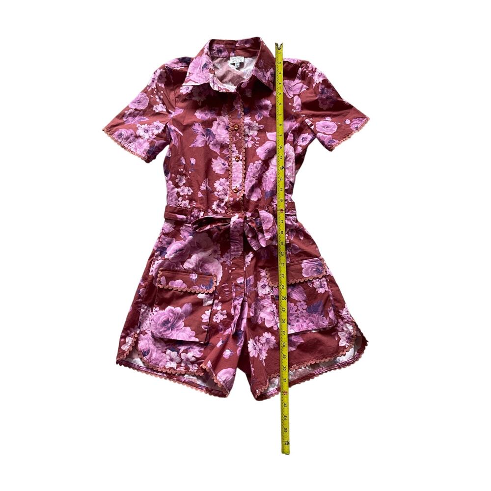 Romper Floral Future is so Bright Romper XS Feminine Derby Elegant Structured - Picture 3 of 7